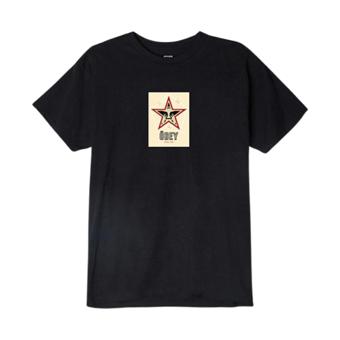 오베이 샐러드 데이즈 베이직 티셔츠 블랙(Obey Salad Days Basic T-Shirt Black) - 1