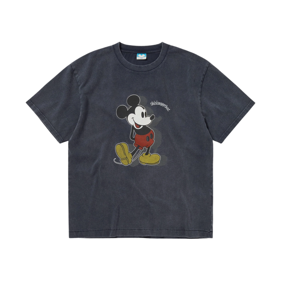 디스이즈네버댓 x 디즈니 미키 클래식 티셔츠 네이비(Thisisneverthat x Disney Mickey Classic T-Shirt Navy)