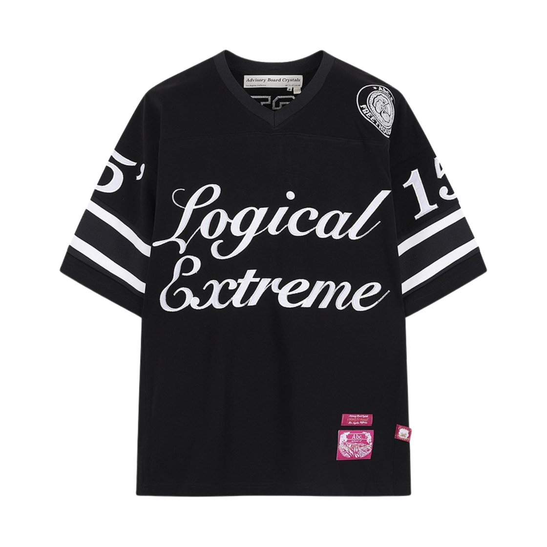 어드바이저리 보드 크리스탈 로지컬 익스트림 럭비 셔츠 블랙(Advisory Board Crystals Logical Extreme Rugby Shirt Black)