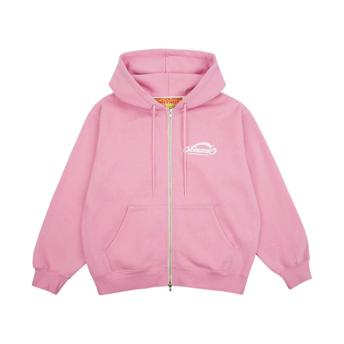 오브콜스와이낫 오브콜스 후디 집업 핑크