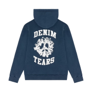 Denim Tears Denim University Zip Hoodie Navy