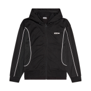 Diesel S-Relax Zipped Hoodie Black