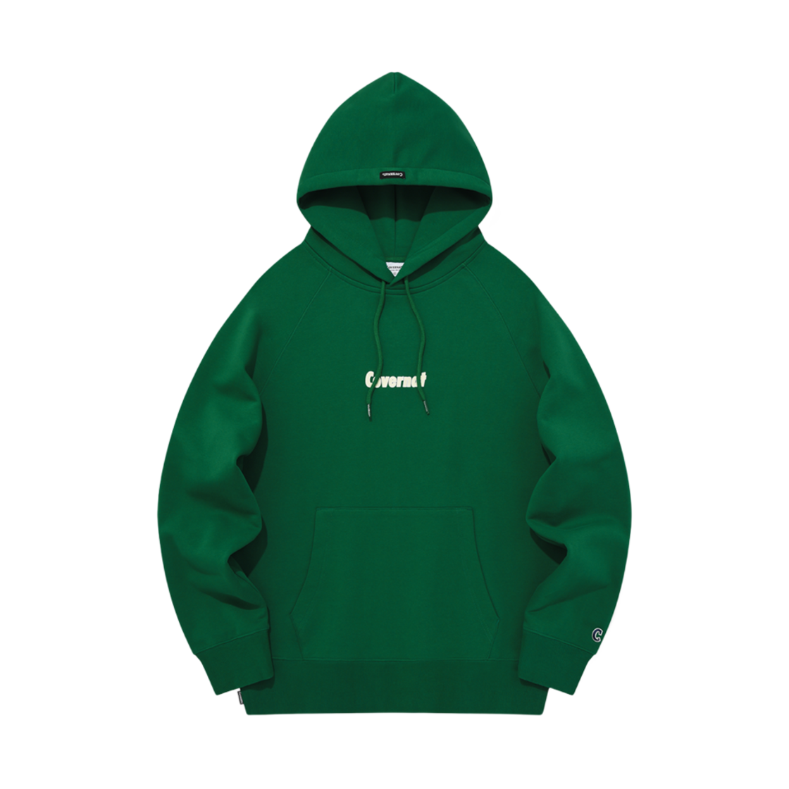 커버낫 세미 오버 레글런 후디 그린(Covernat Semi Oversized Fit Raglan Hoodie Green) - 1