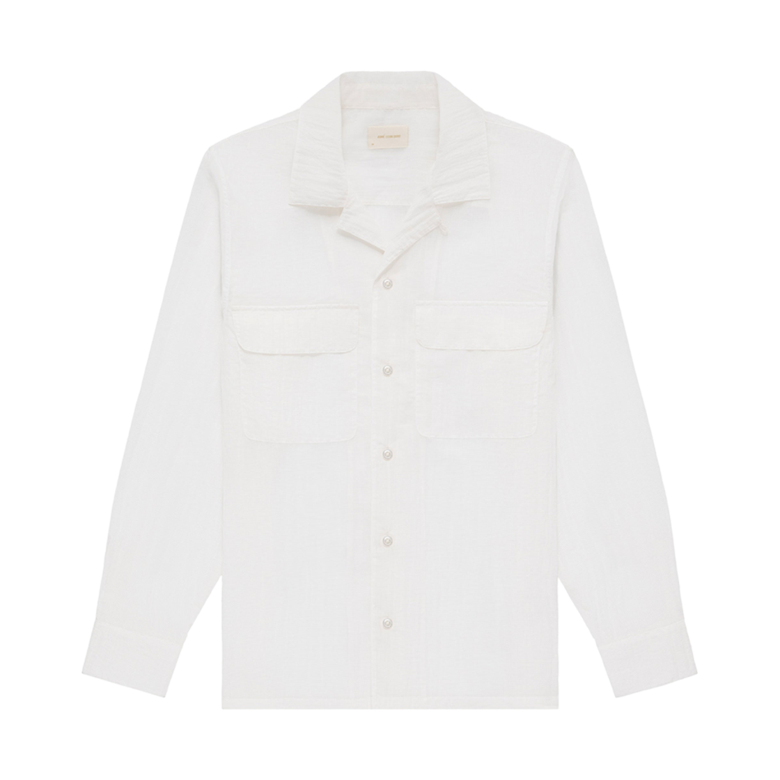 에메 레온 도르 립스탑 나일론 사파리 셔츠 브라이트 화이트(Aime Leon Dore Ripstop Nylon Safari Shirt Bright White) - 1