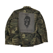 Undermycar Niop Camouflage Over Fit Shirt Iguana - 23SS