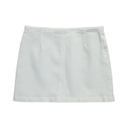 (W) Calvin Klein x Jennie Sculpt Slim Fit Denim Mini Skirt Chalk Blue