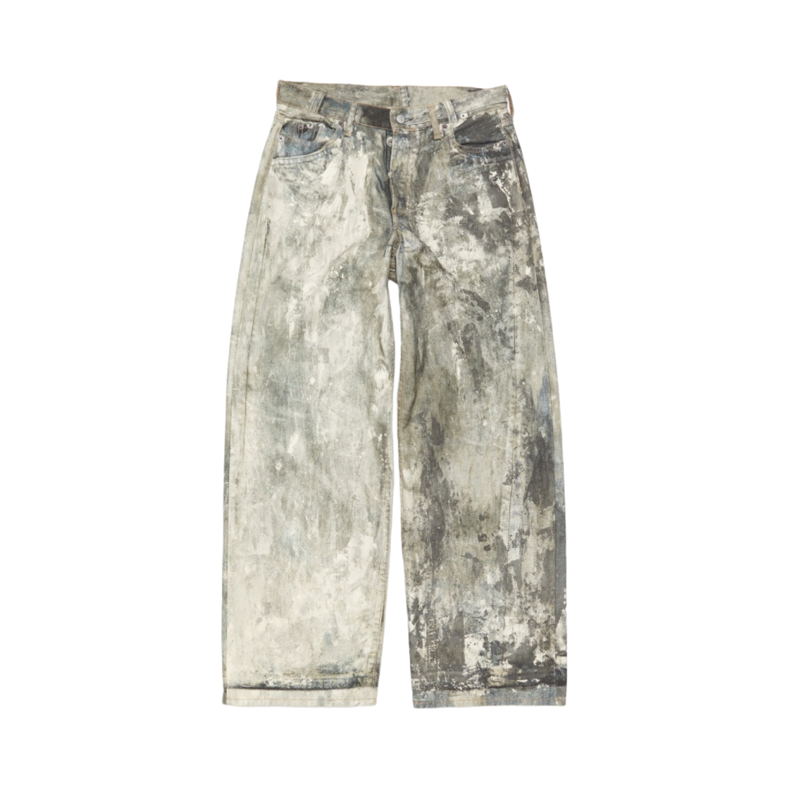 A00410-AAA Acne Studios Loose Fit Trousers 1981M Cold Grey