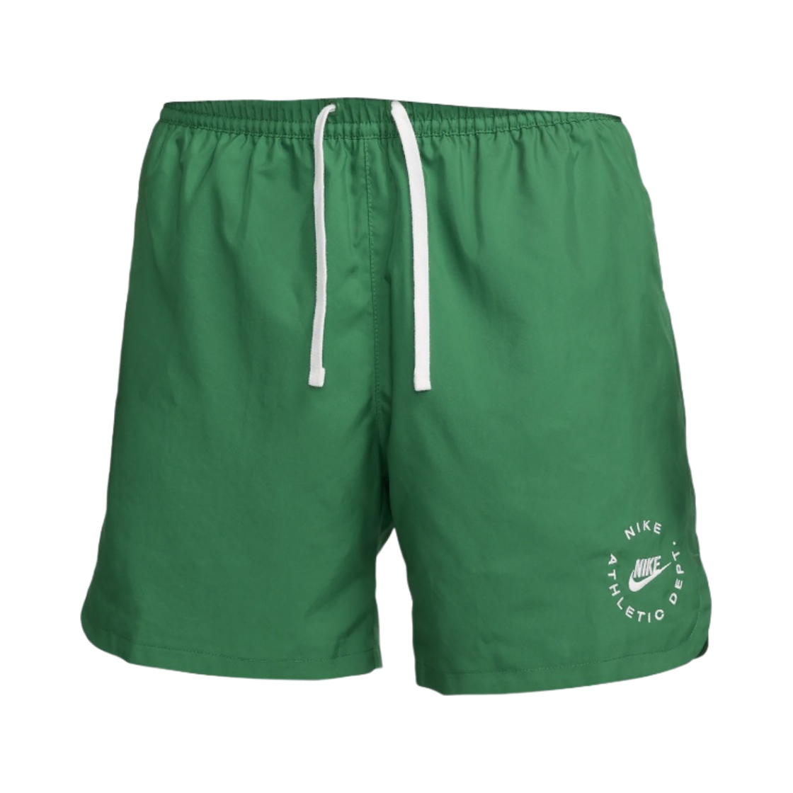 나이키 NSW 스포츠 에센셜 우븐 라인드 플로우 쇼츠 말라카이트 화이트 - 아시아(Nike NSW Sport Essential Woven Lined Flow Shorts Malachite White - Asia)