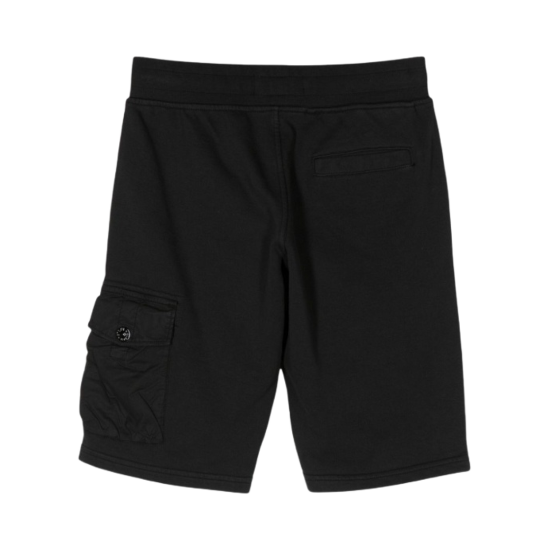 (키즈) 스톤 아일랜드 60340 코튼 플리스 카고 쇼츠 블랙 - 23SS((Kids) Stone Island 60340 Cotton Canvas Cargo Shorts Black - 23SS) - 2