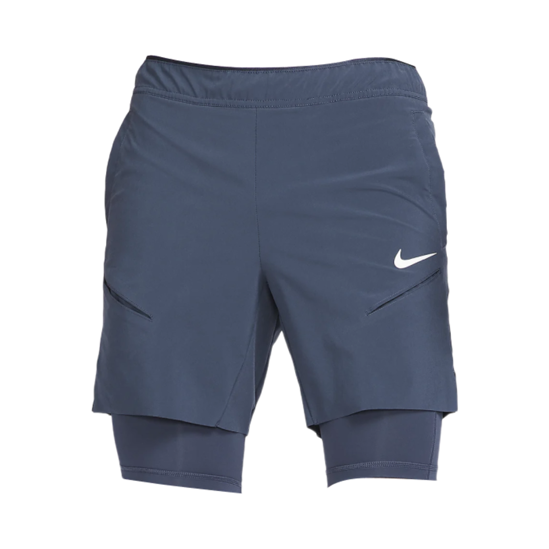 나이키 코트 슬램 드라이 핏 테니스 쇼츠 썬더 블루 - 아시아(Nike Court Slam Dri-Fit Tennis Shorts Thunder Blue - Asia) - 1