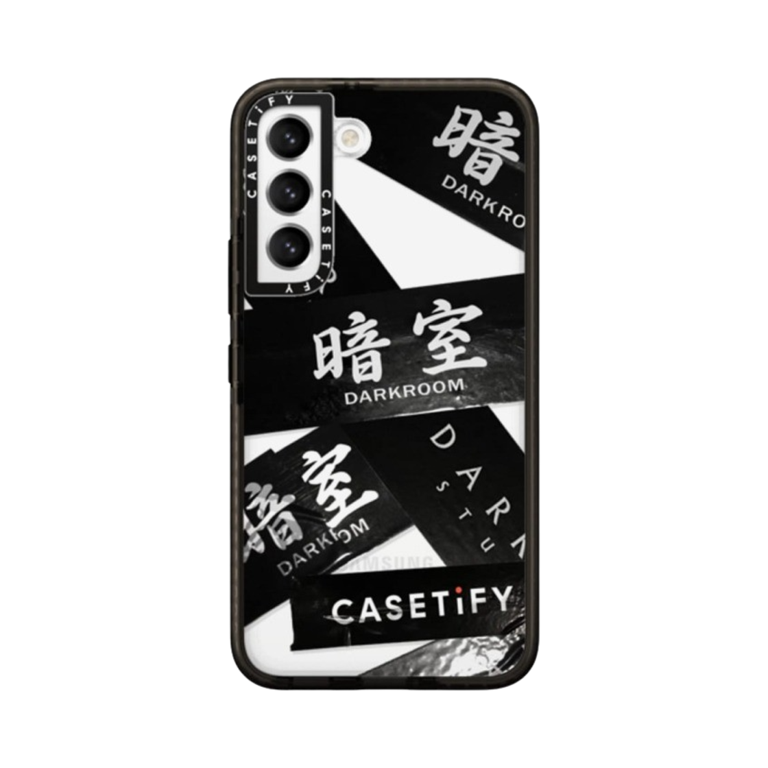 케이스티파이 x 다크룸 스튜디오 테이프 임팩트 갤럭시 케이스 클리어 블랙(Casetify x Darkr8m Studio Tape Impact Galaxy Case Clear Black) - 5