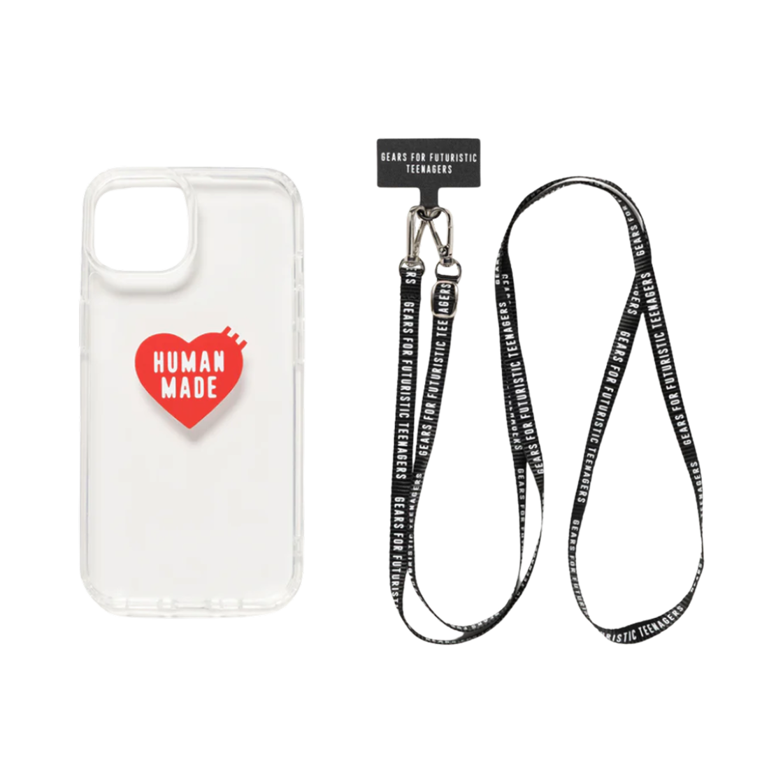 휴먼 메이드 HM 아이폰 14 케이스 블랙(Human Made HM iPhone 14 Case Black)