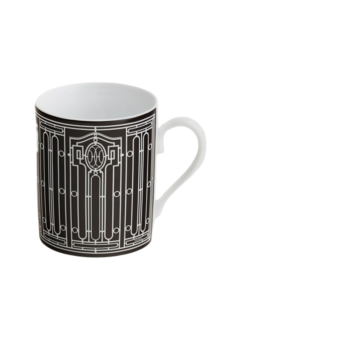 P037131P Hermes H Deco Mug n°2 Black White
