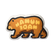 Human Made Bear Cushion Brown