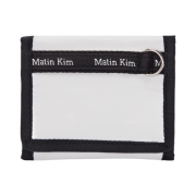 Matin Kim Glossy Camp Wallet White