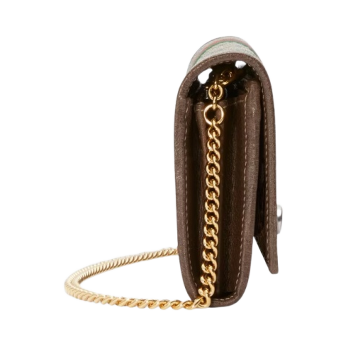 구찌 오피디아 GG 체인 지갑 베이지 에보니 브라운(Gucci Ophidia GG Chain Wallet Beige Ebony Brown) - 2