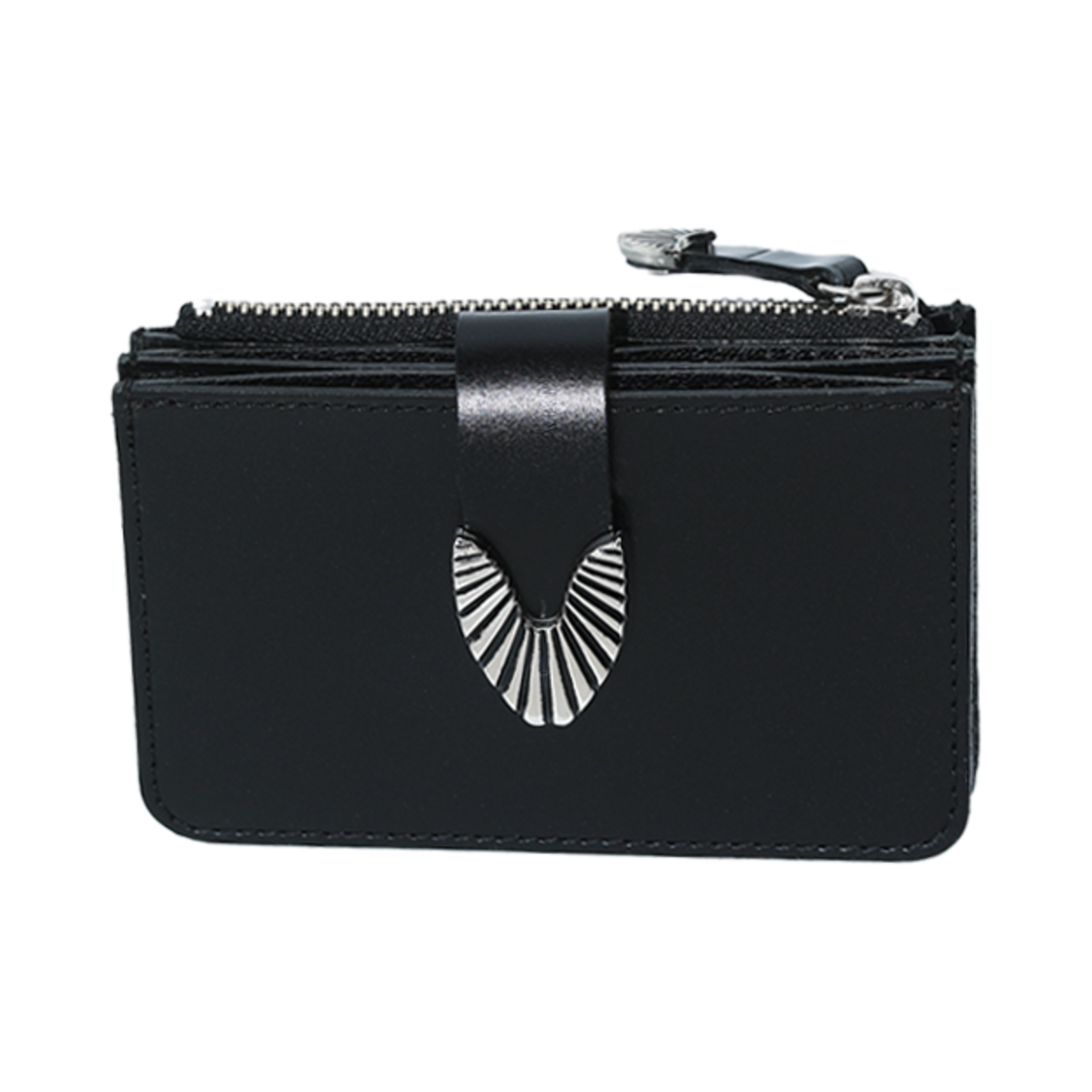 KM5BWA1TO12BK Toga Too Leather Wallet Small Black - 25SS