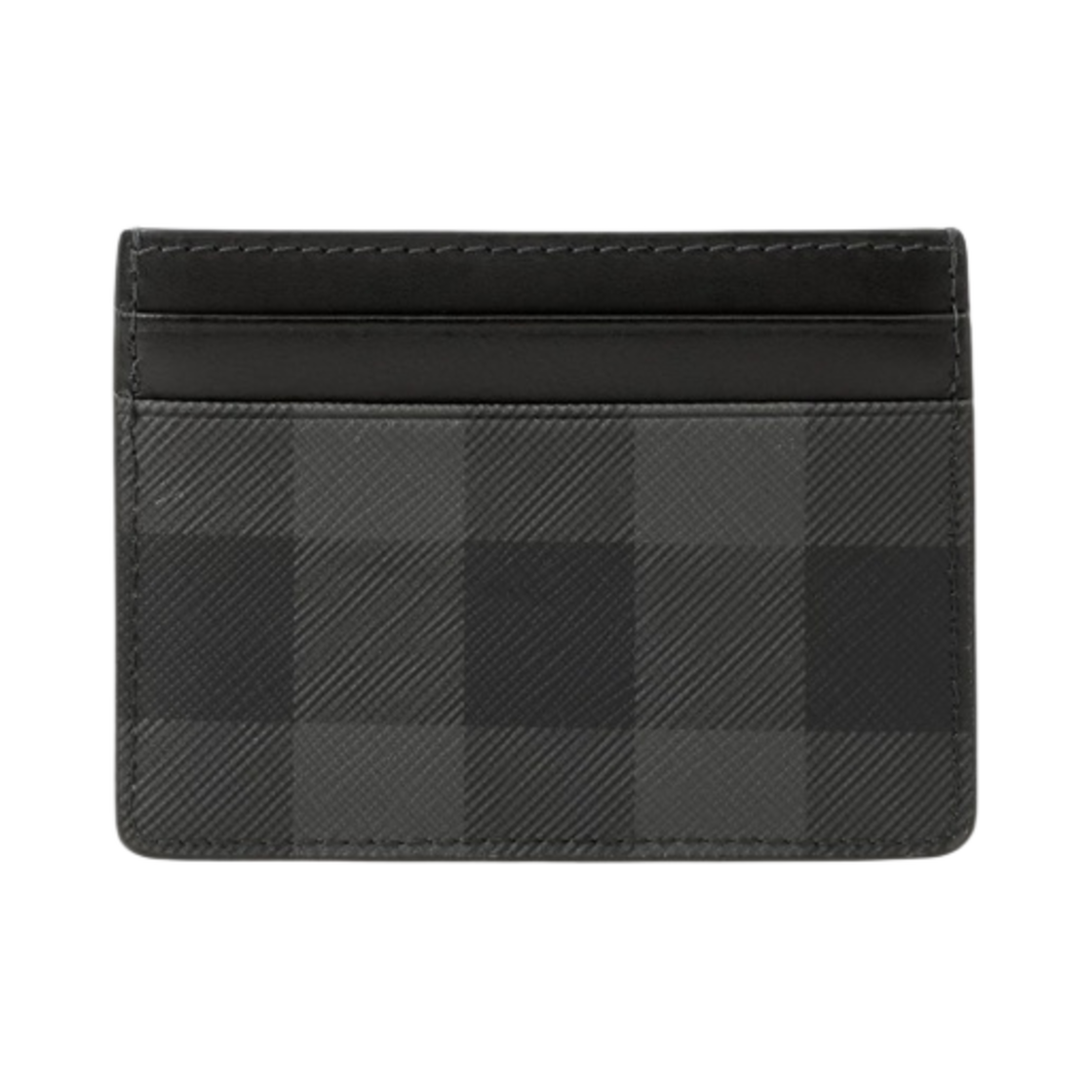 버버리 체크 레더 카드 케이스 차콜(Burberry Check Leather Card Case Charcoal) - 2