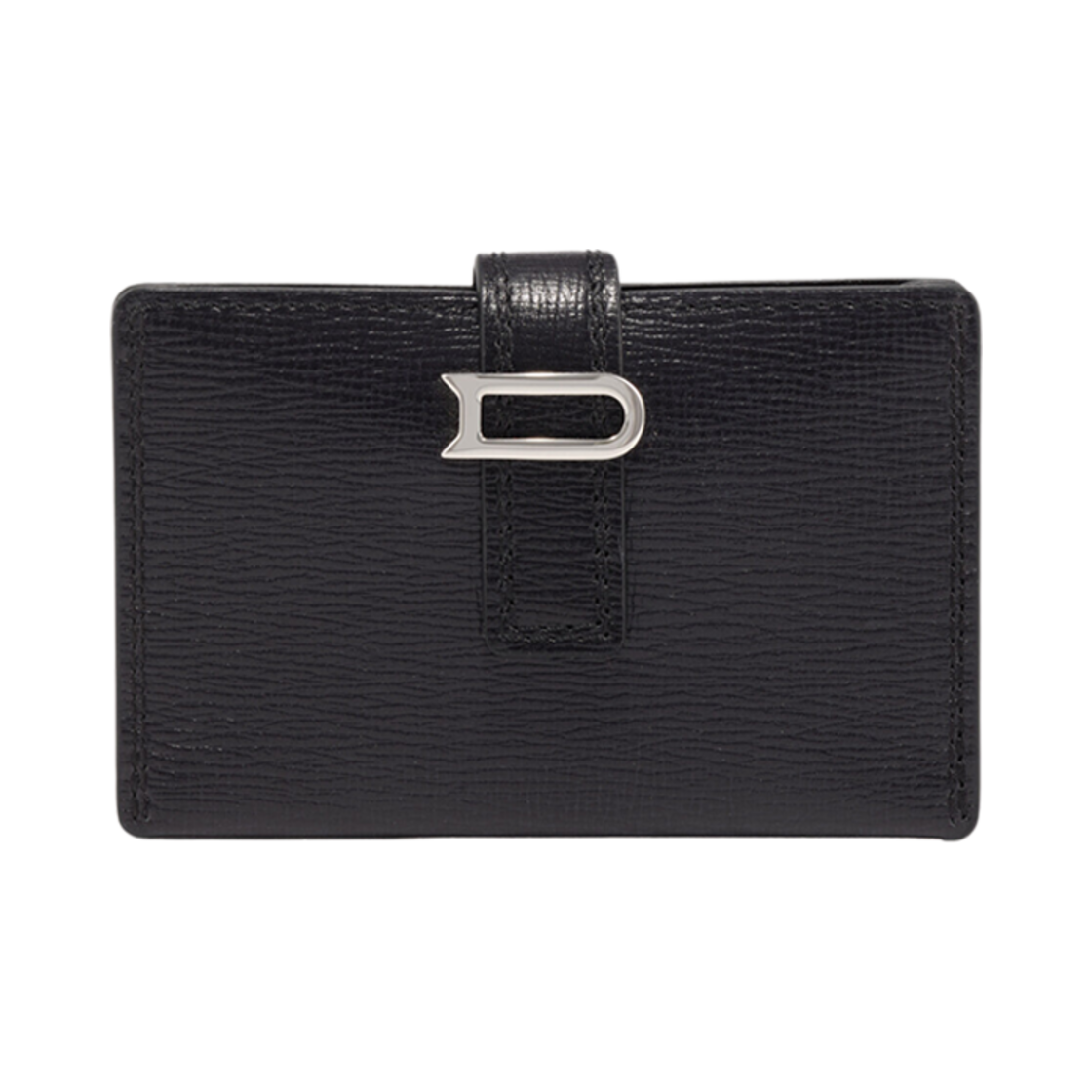 AB0666BOB099ZPA Delvaux Leonce Card Holder Opera Calf Black