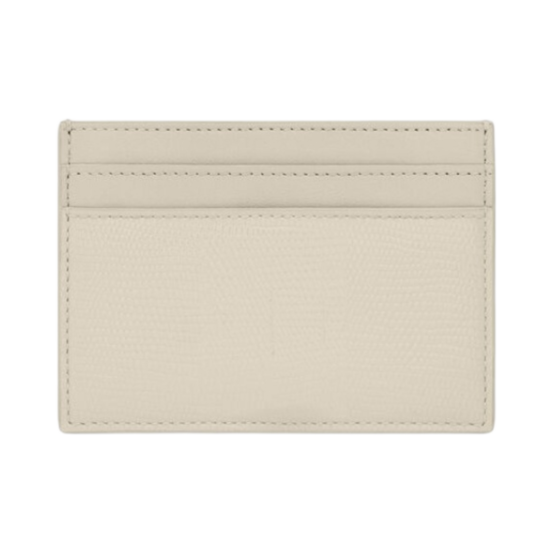 생로랑 카산드라 카드 케이스 리자드 엠보스 레더 블랑 빈티지(Saint Laurent Cassandre Card Case in Lizard Embossed Leather Blanc Vintage) - 2