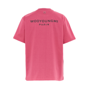 Wooyoungmi Cotton Back Logo T-Shirt Pink - 23SS