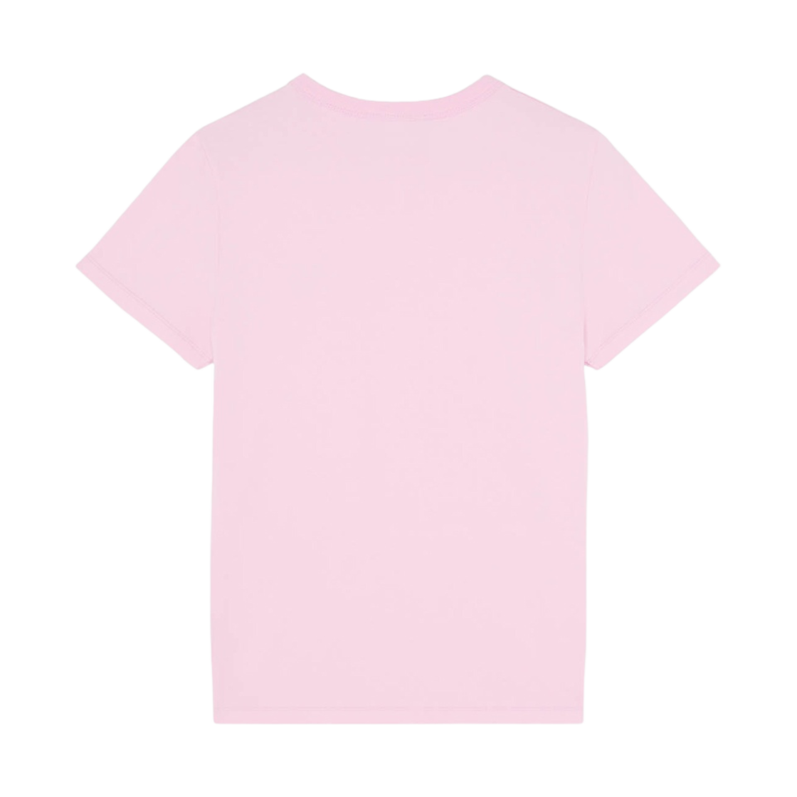 (W) 메종 키츠네 드레스드 폭스 패치 클래식 티셔츠 더스티 로즈((W) Maison Kitsune Dressed Fox Patch Classic T-Shirt Dusty Rose) - 2