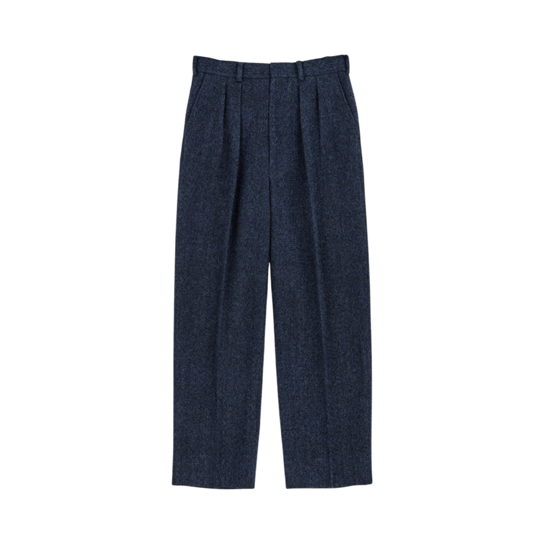 PTLM-131 Ciota × J.Press Herringbone Tweed Trousers Navy