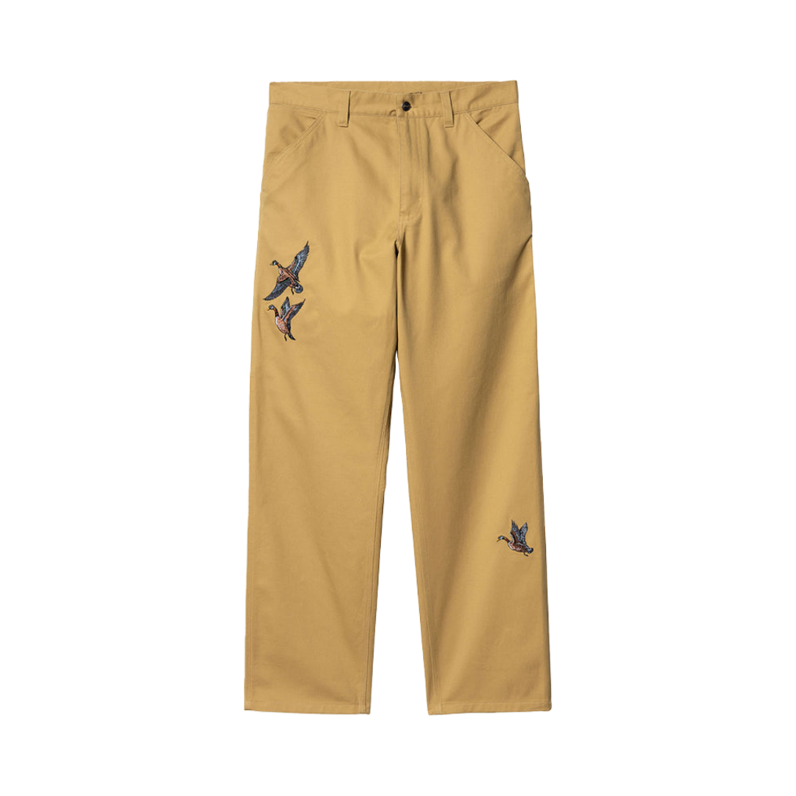 I033700-1YH-XX Carhartt WIP Ducks Single Knee Pants Bourbon