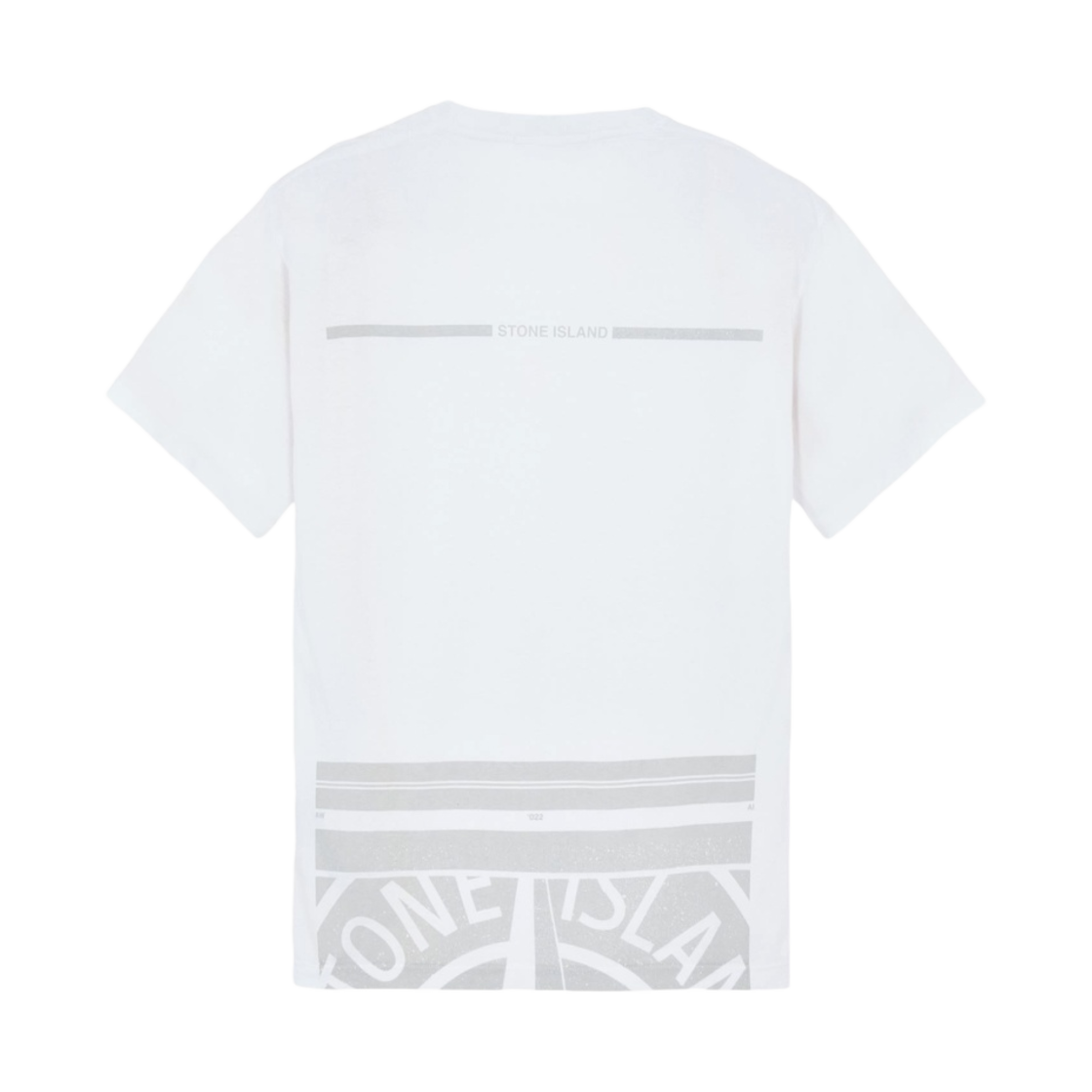 스톤 아일랜드 2NS86 모자이크 포 티셔츠 화이트 - 22FW(Stone Island 2NS86 Mosaic Four T-Shirt White - 22FW) - 2