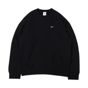 Nike Solo Swoosh Fleece Crew Black - Asia