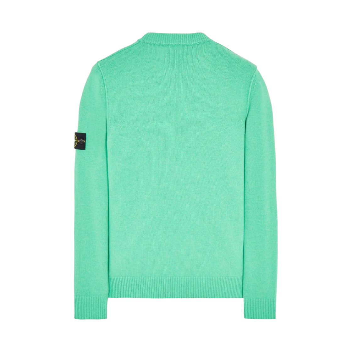 스톤 아일랜드 508A3 램스울 크루넥 니트 라이트 그린 - 22FW(Stone Island 508A3 Lambswool Crewneck Knit Light Green - 22FW) - 2