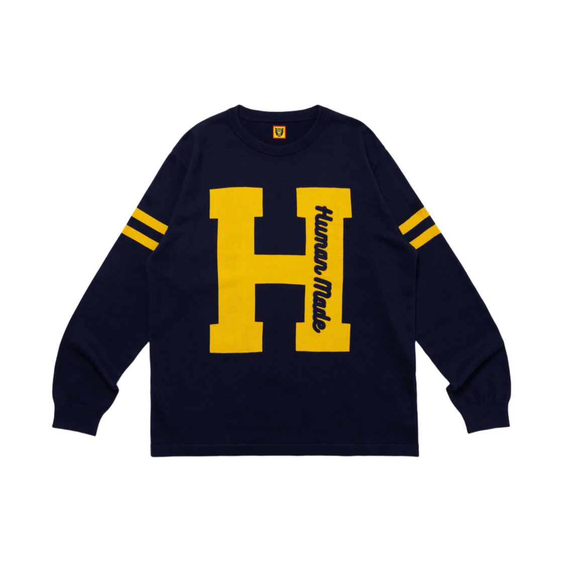 휴먼 메이드 니트 스웨터 #1 네이비(Human Made Knit Sweater #1 Navy) - 1
