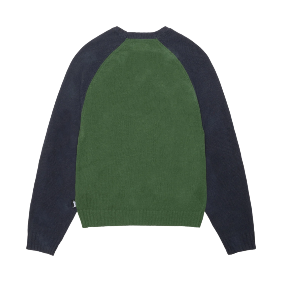 스투시 컬러블록 래글런 니트 크루 그린(Stussy Colorblocked Raglan Knit Crew Green) - 2