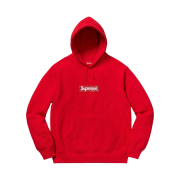 Supreme Bandana Box Logo Hooded Sweatshirt Red - 19FW