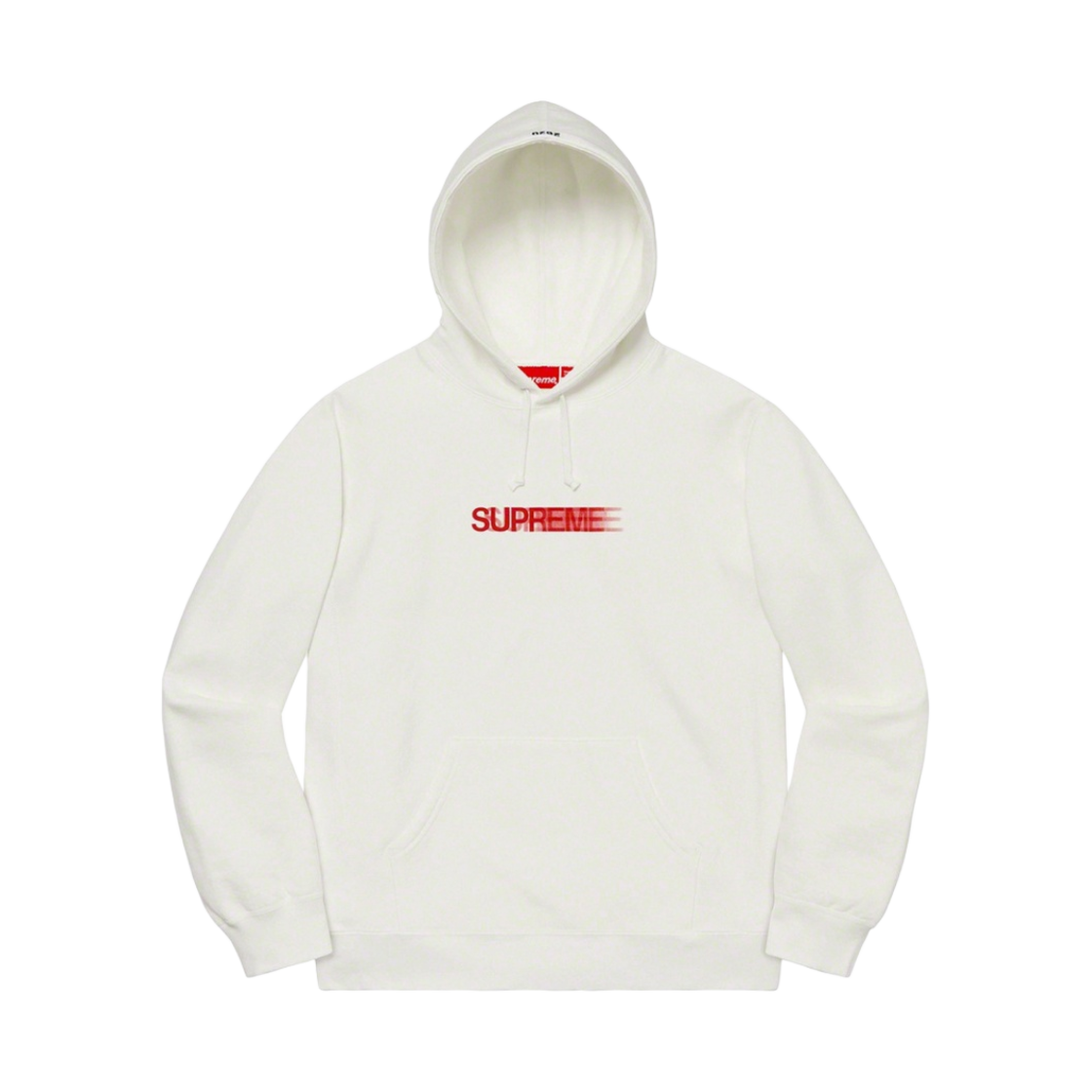 - Supreme Motion Logo Hooded Sweatshirt White - 20SS - 대표 이미지 #1