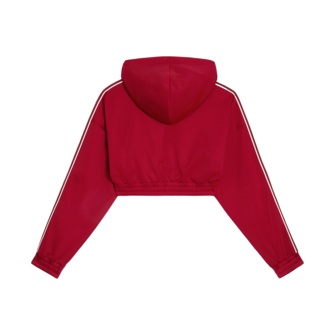 셀린느 더블 페이스 저지 크롭 후드 러스트(Celine Cropped Hoodie in Double Face Jersey Rust) - 2