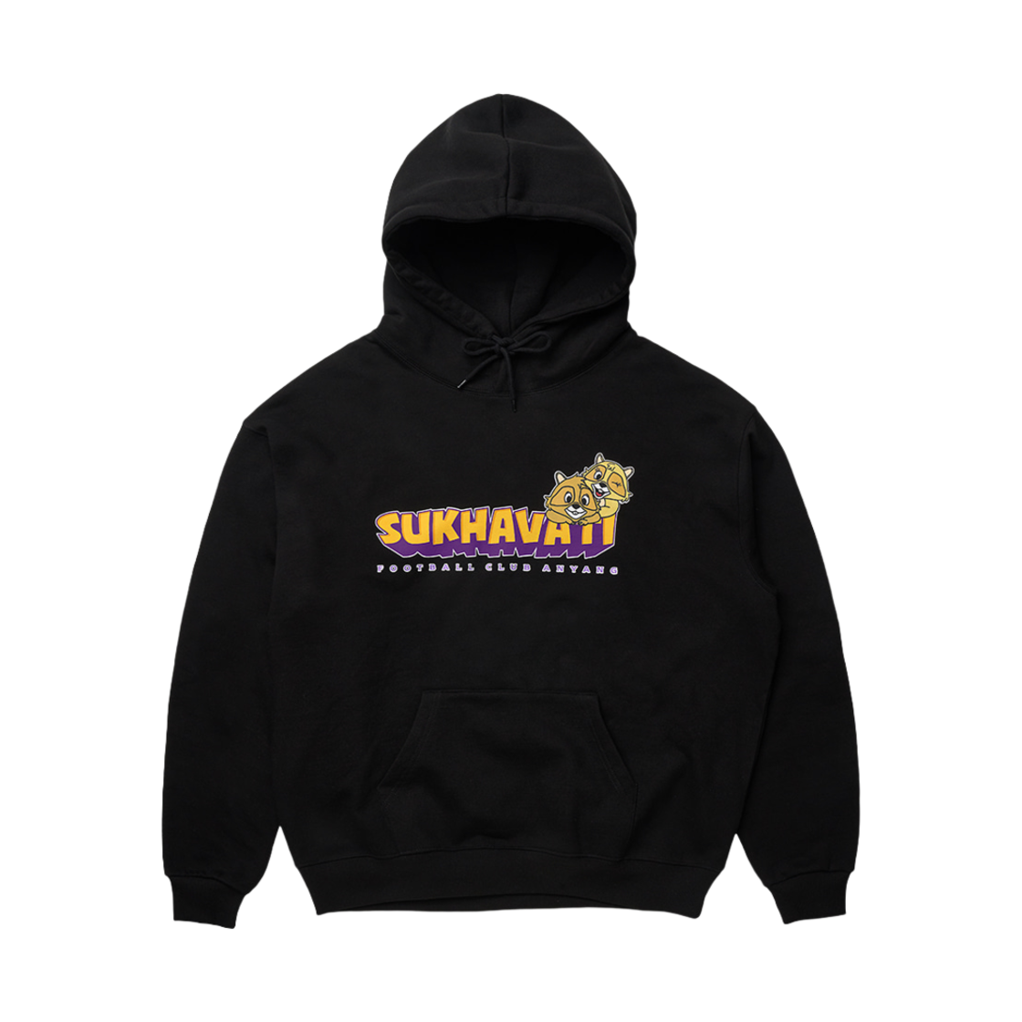 빠더너스 x FC 안양 수카바티 후드 블랙(BDNS x FC Anyang Sukhavati Hoodie Black)
