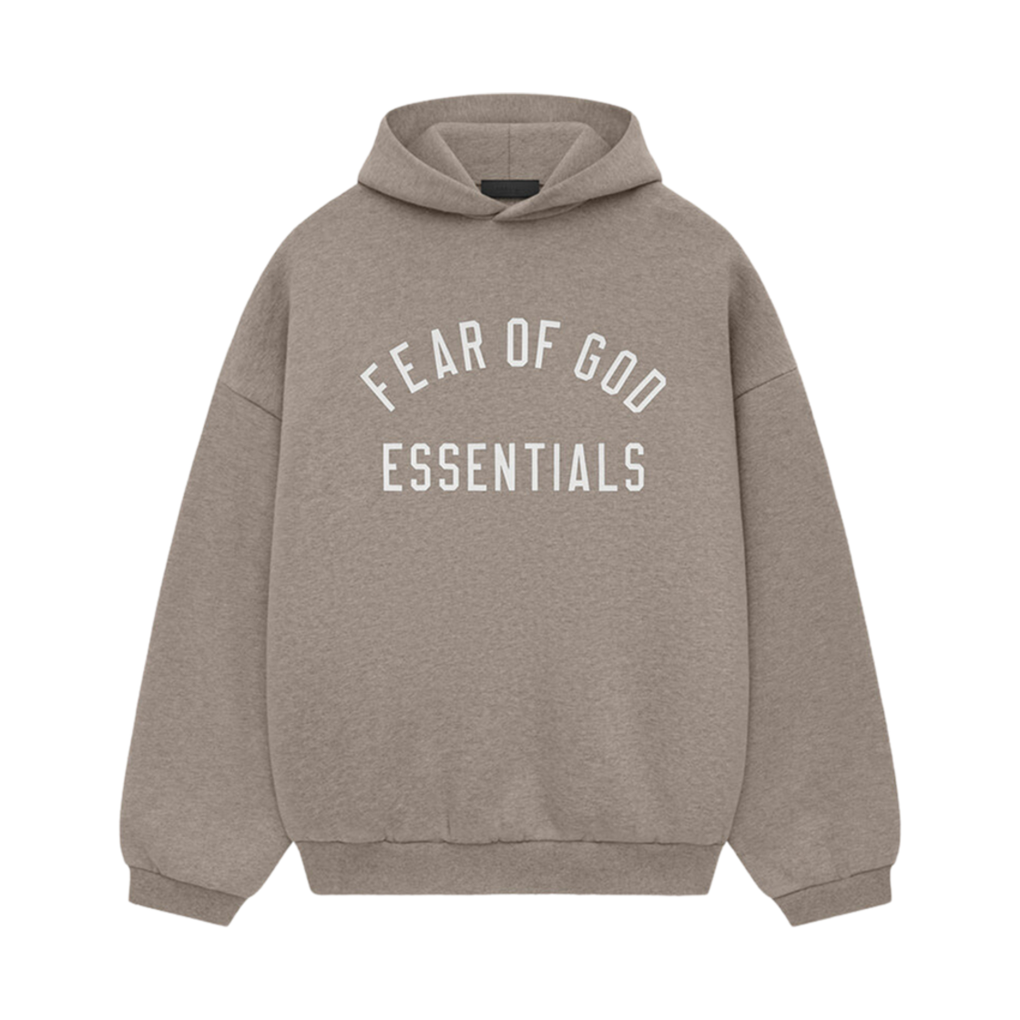 - Essentials Fleece Hoodie Heather Grey - 24FW