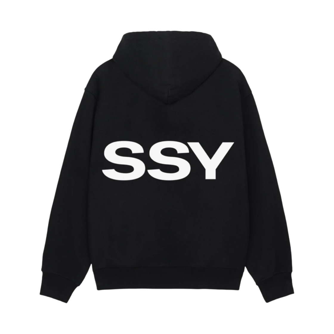 스투시 올 캡스 후드 블랙(Stussy All Caps Hoodie Black) - 2