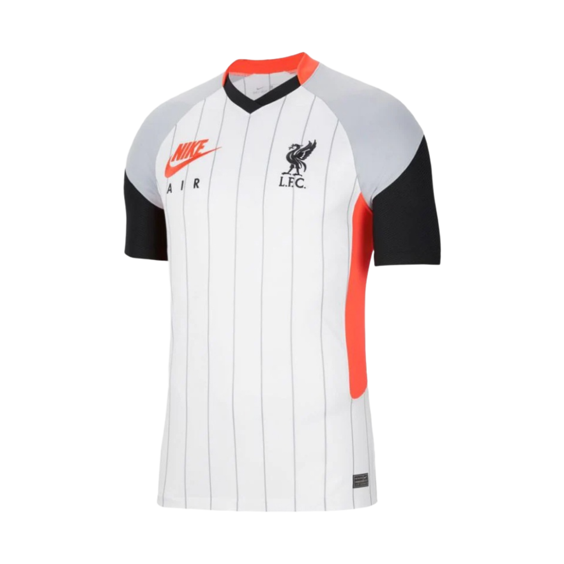 나이키 리버풀 FC 2020/21 스타디움 에어맥스 저지 화이트 레이저 크림슨 (논 마킹 버전)(Nike Liverpool FC 2020/21 Stadium Air Max Jersey White Laser Crimson (Non Marking Ver.))