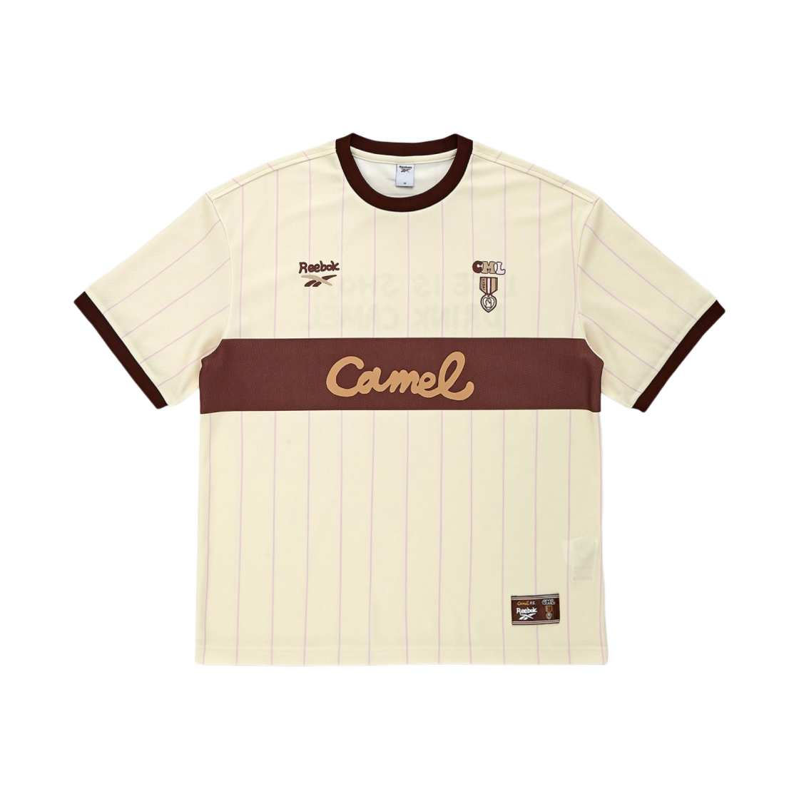 리복 x 카멜 커피 블록코어 티셔츠 카멜(Reebok x Camel Coffee Blockcore T-Shirt Camel)