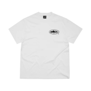 Corteiz Halftone Island T-Shirt New Blank White Black