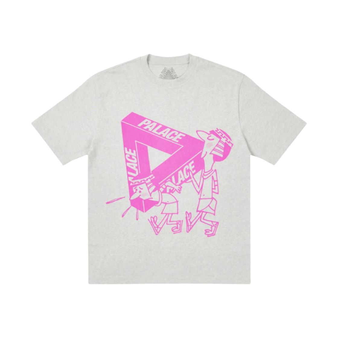 팔라스 이프 유 빌드 잇 티셔츠 그레이 말 - 21SS(Palace If You Build It T-Shirt Grey Marl - 21SS) - 1