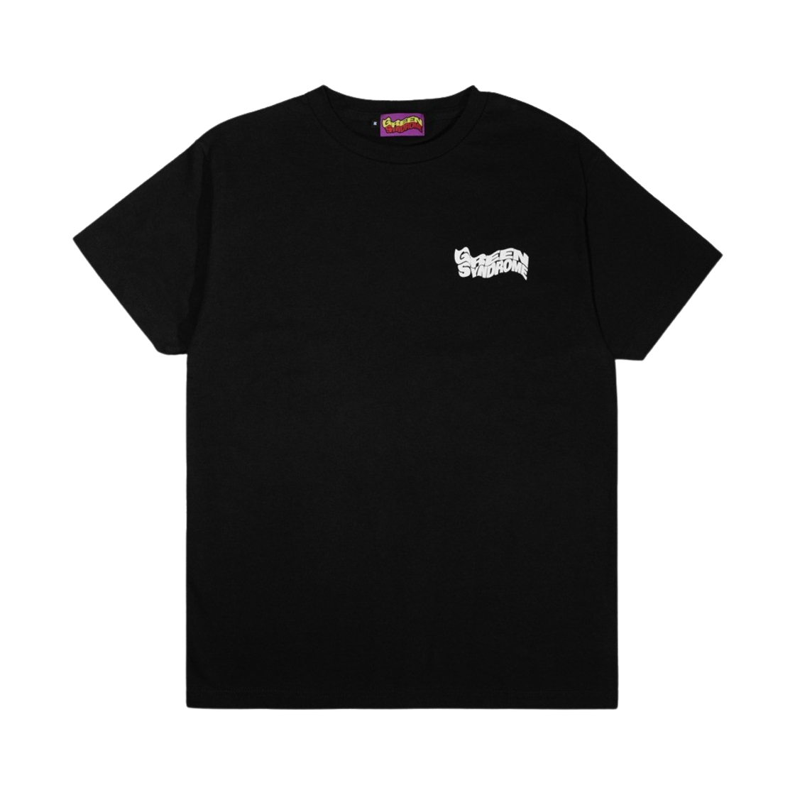 그린신드롬 위어드 로고 티셔츠 블랙(Green Syndrome Weird Logo T-Shirt Black)