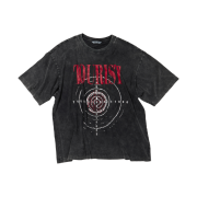 ETCE Tourist Pigment Washed T-Shirt Black