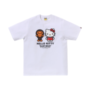 BAPE Baby Milo x Hello Kitty T-Shirt White