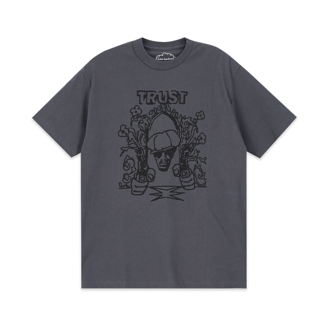 Trust Tee [Charcoal] CHERRY DRIVER Trust Tee Charcoal
