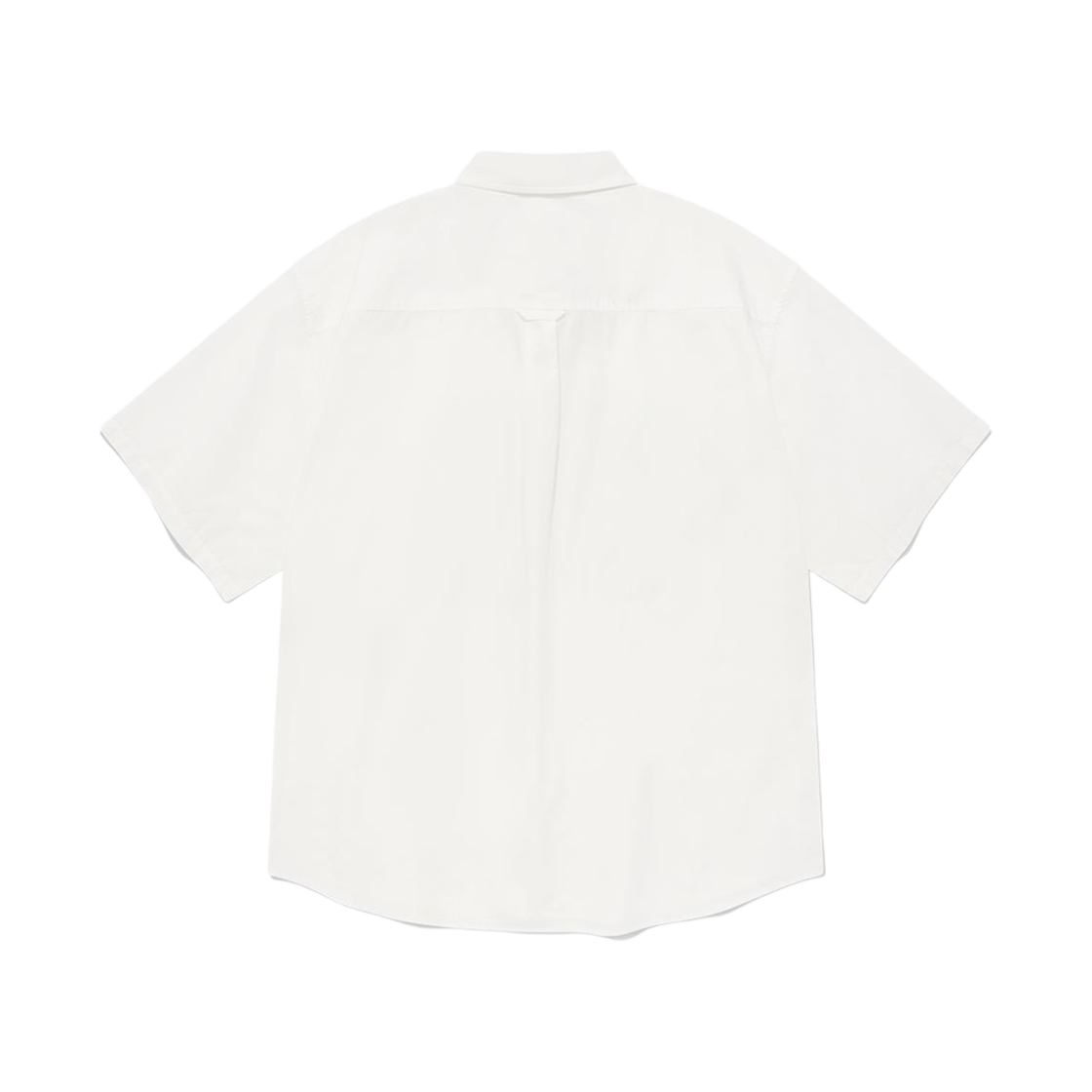 커버낫 웨일 로고 코튼 하프 셔츠 화이트(Covernat Wale Logo Cotton Half Shirt White) - 2