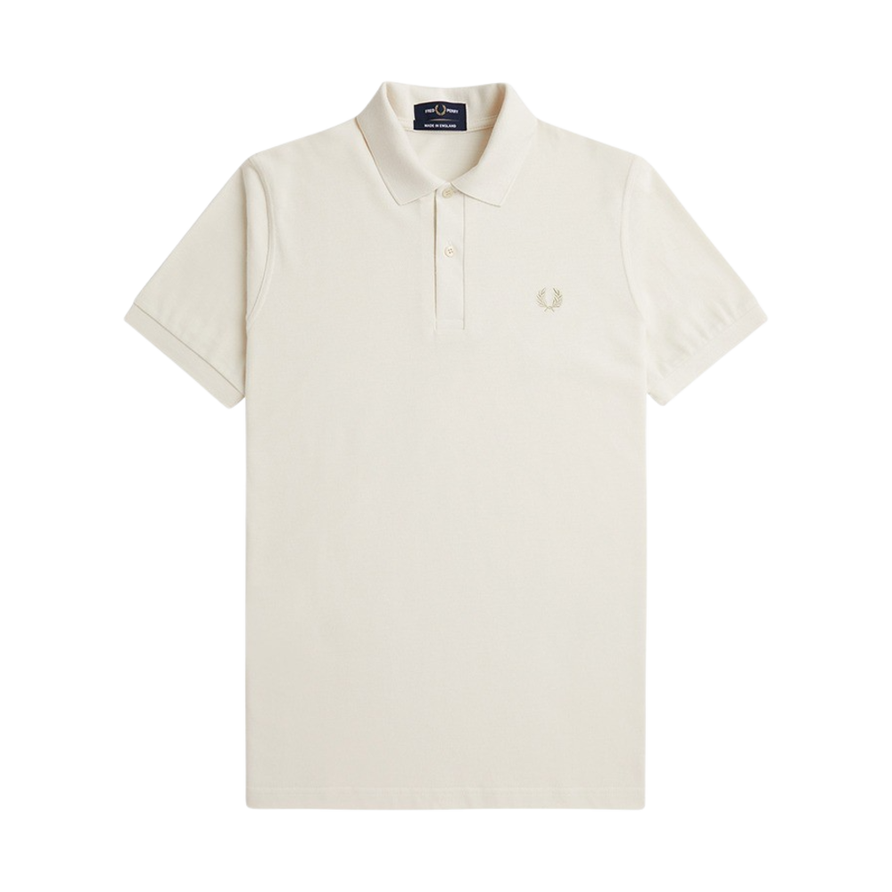 AFPM2410003-U82 Fred Perry M3 The Original Fred Perry Shirt Ecru/Oatmeal