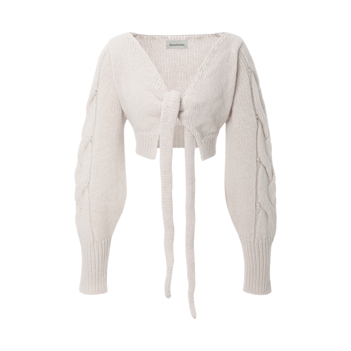 - (W) Threetimes Bambi Bolero Beige